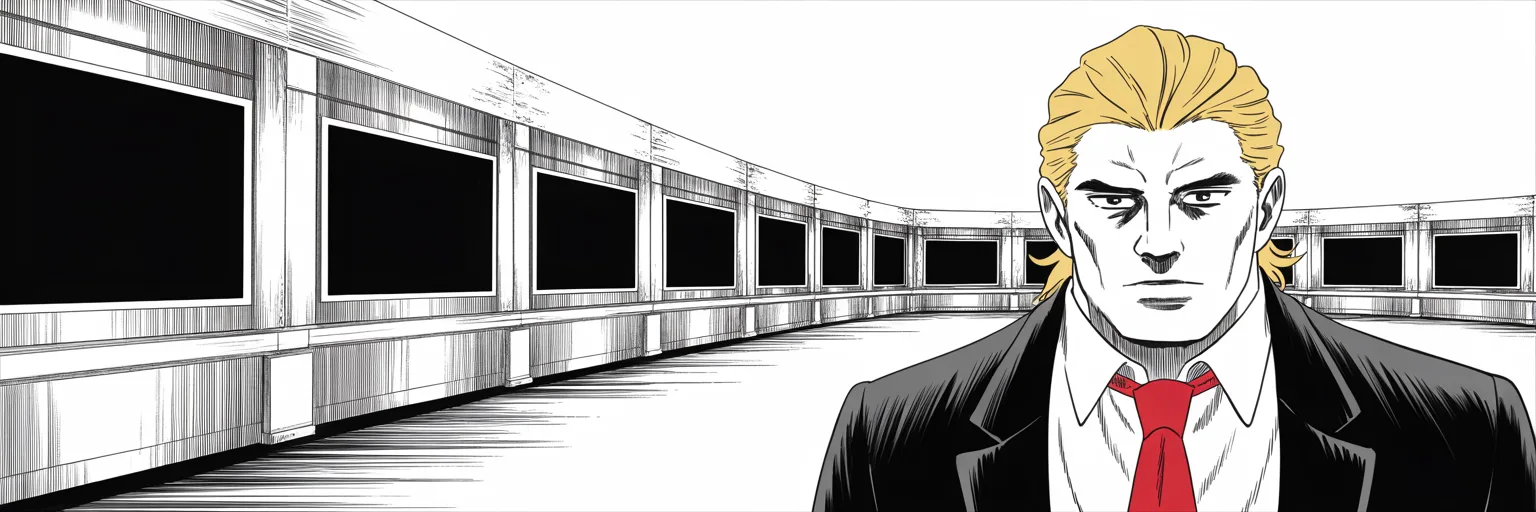 Manga panel 1 of 6, Week 539 “The First Phase”: Two years to the day since the morning the war began, the last week of the chapter opens on a prosecutor and a cookie jar.