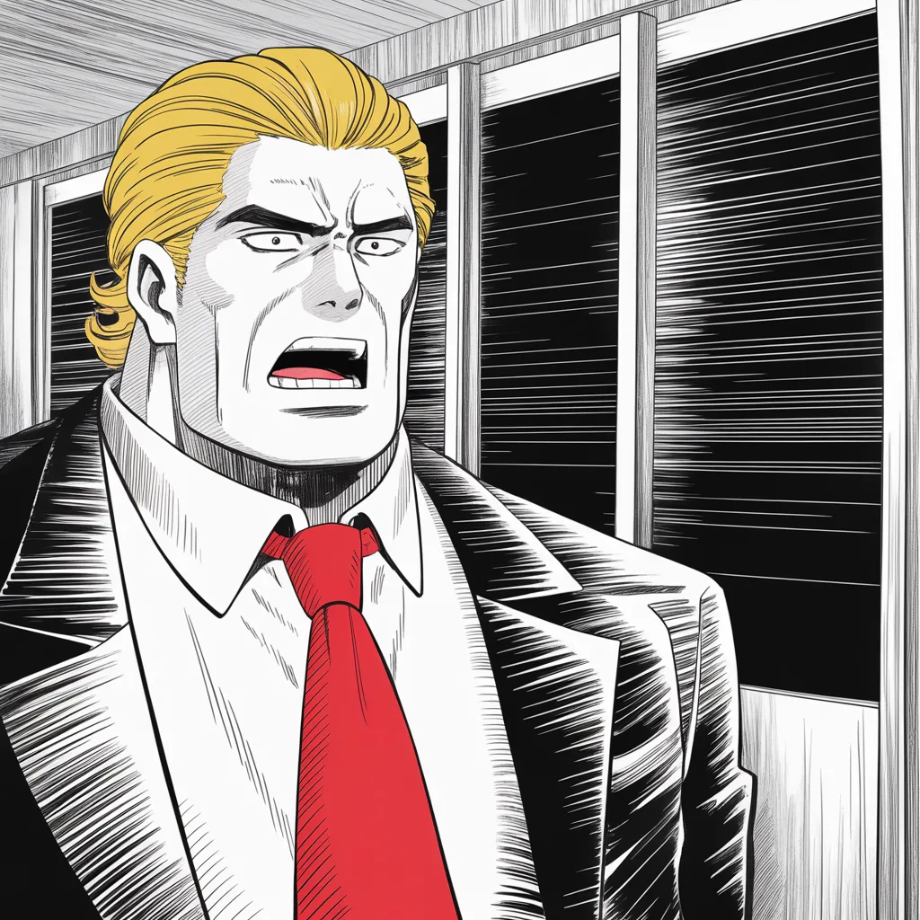 Manga panel 4 of 5, Week 542 “The G2”: Thursday night, on the way home, the other war: the choice is clear, and the option he names for it is nuclear.