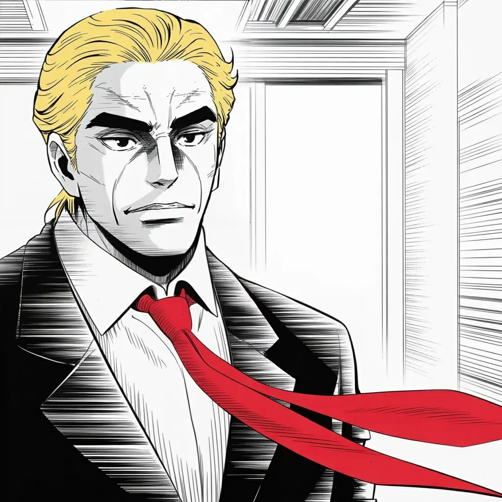 Manga panel 4 of 5, Week 544 “Wacky”: By Saturday morning the same member is a disgrace to the party, in one line and a nickname.