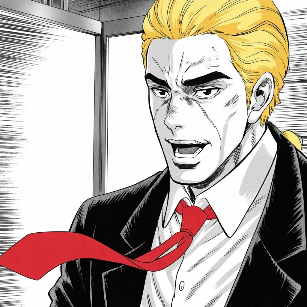 Manga panel 3 of 6, Week 545 “Seditious Behavior”: Seventy-two minutes later he posts again. This time it is five words long, and it is the line the whole winter has been walking toward.