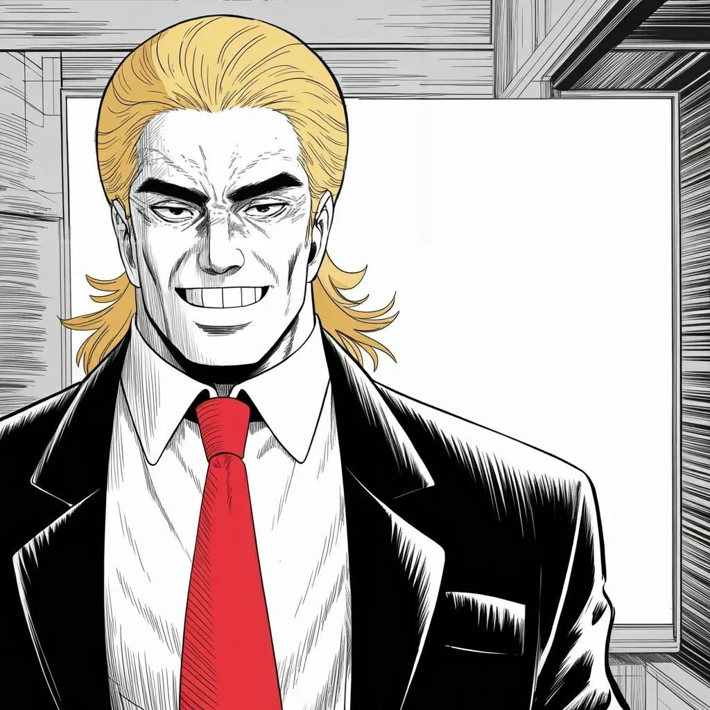 Manga panel 2 of 5, Week 547 “Null and Void”: Three and a half hours later a special election is won, and it is another great night for the party.
