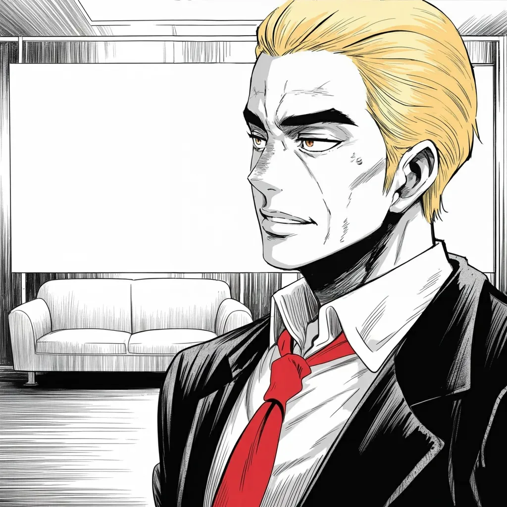 Manga panel 3 of 6, Week 551 “The Iwo Jima”: Four hours later the doctors report perfect health and a third examination aced, and he recommends the test be made compulsory.