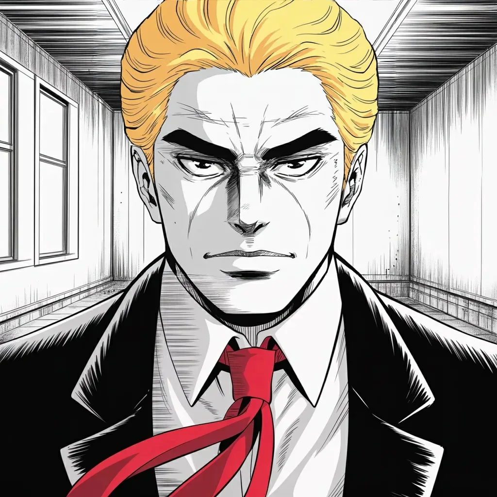 Manga panel 5 of 6, Week 552 “The Spoils”: Saturday, in two sentences, a country on the other side of the world is told that freedom is available and that help is ready.
