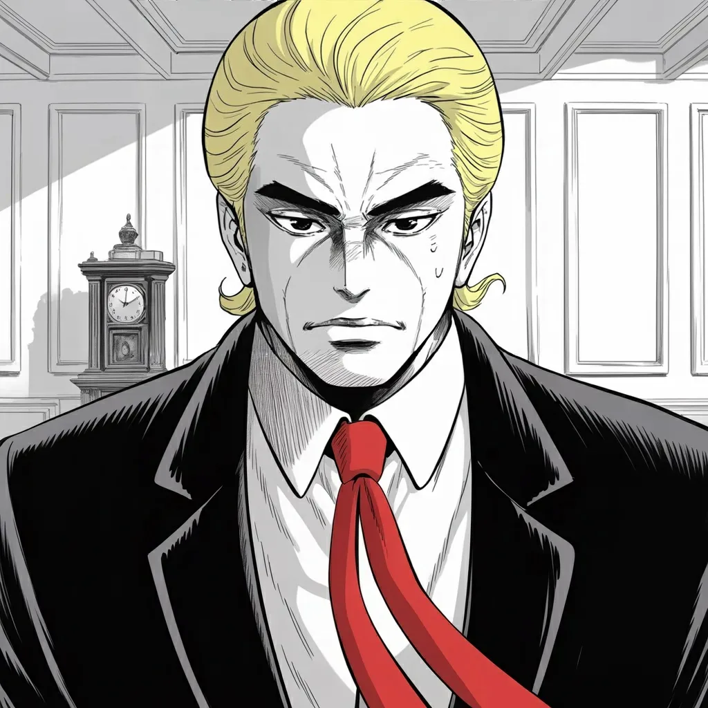 Manga panel 2 of 5, Week 555 “Playing With Fire”: Thursday the central banker refuses again to cut rates, and is told he has absolutely no reason to keep them so high.