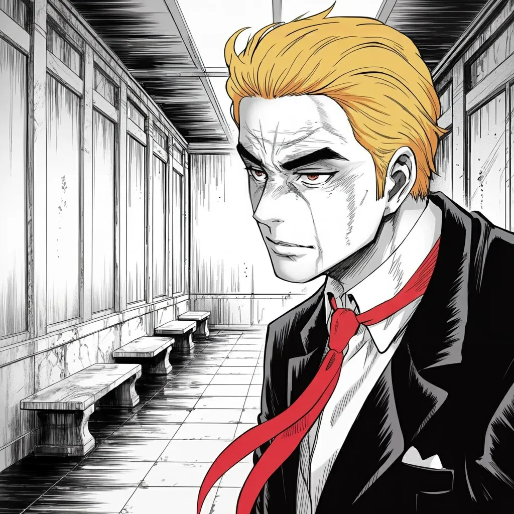 Manga panel 4 of 6, Week 558 “Mr. Smith”: Monday the court he appointed rules against his tariffs, and everyone who might exploit the ruling is told buyer beware.