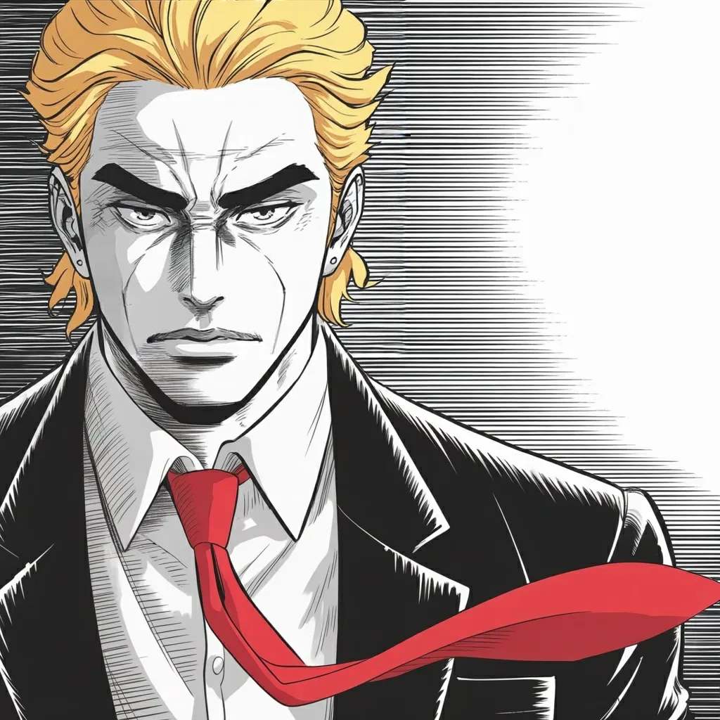 Manga panel 3 of 6, Week 561 “Kharg Island”: Three hours later the ledger of a war: the navy gone, the air force gone, and the leaders wiped from the face of the earth.