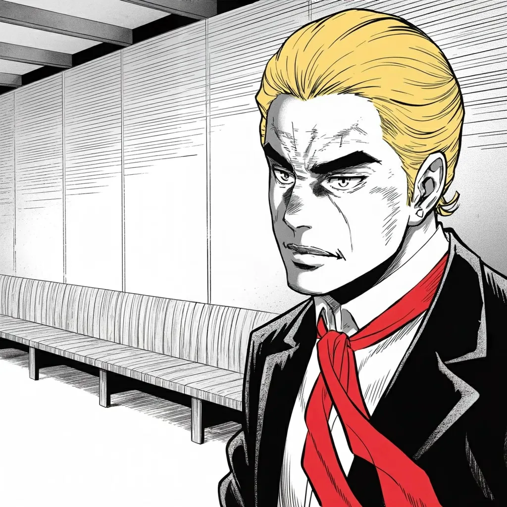 Manga panel 2 of 6, Week 567 “Thirty Minutes”: Thursday the order goes out in a sentence: shoot and kill any boat laying mines, with no hesitation.