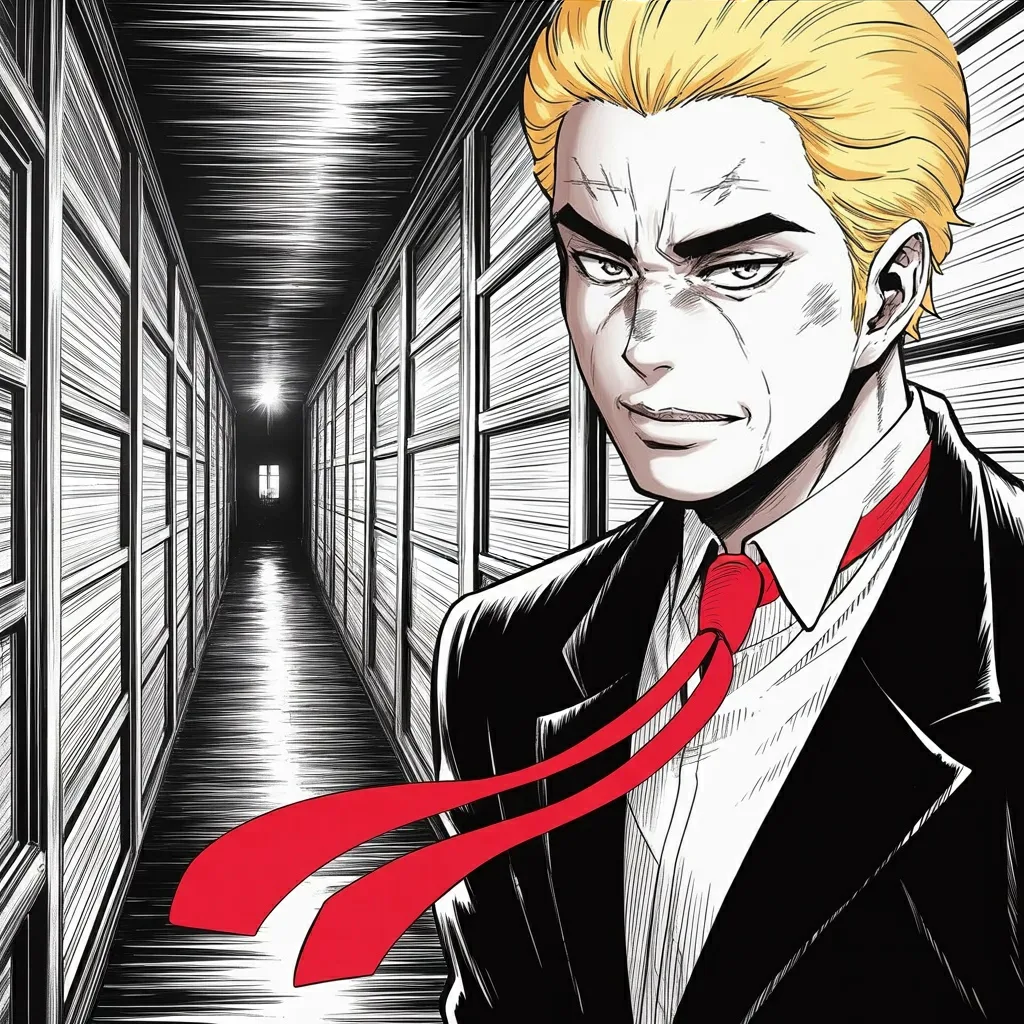 Manga panel 4 of 6, Week 567 “Thirty Minutes”: Saturday night in Washington there is gunfire at an event he is attending. The shooter is apprehended; his recommendation is to let the show go on.