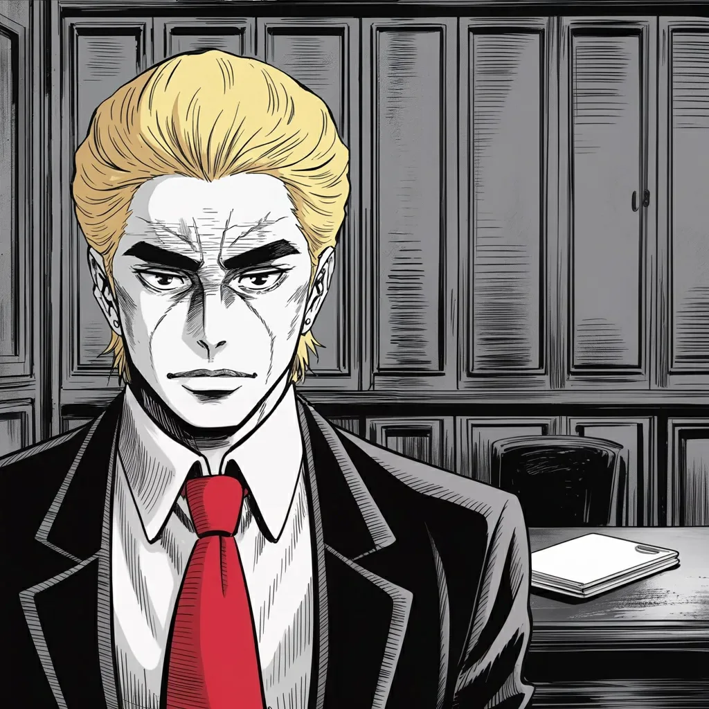 Manga panel 2 of 6, Week 568 “State of Collapse”: The same afternoon a European chancellor is told, in public, that he does not know what he is talking about.