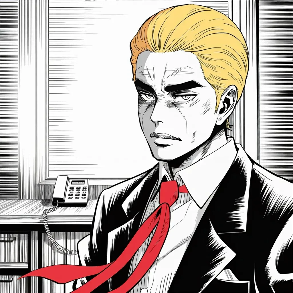 Manga panel 5 of 6, Week 572 “Rapid Pace”: Monday a telephone call turns an army around before it reaches Beirut, and both sides agree the shooting stops.