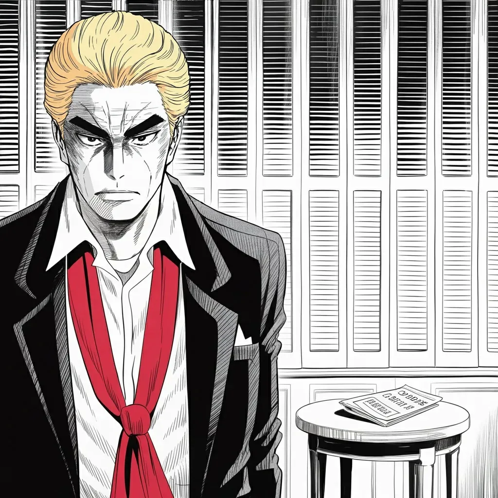Manga panel 4 of 6, Week 574 “The Deal Is Complete”: Thursday, in the middle of a war, the sentence that will outlast it: the country cannot live with the shackles of birthright citizenship.