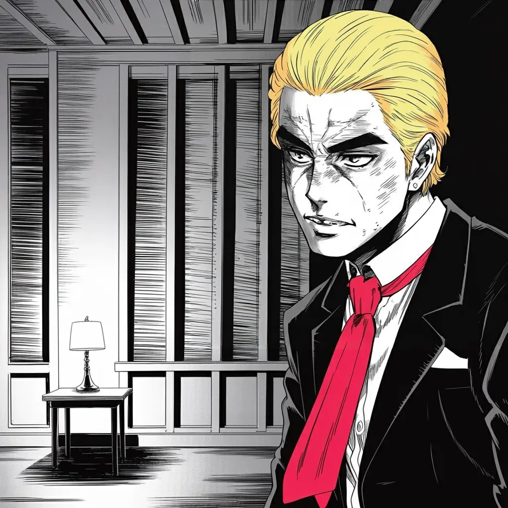 Manga panel 3 of 6, Week 576 “No Longer Exist”: Thursday the enemy at home gets its name. He says he has been waiting and preparing for this for a long time, and that the game is on.