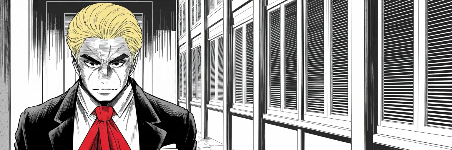 Manga panel 6 of 6, Week 580 “One Bridge”: And on Monday the Senate is told it may not leave town until it passes his election act — or, better still, ends the rule that keeps blocking it.