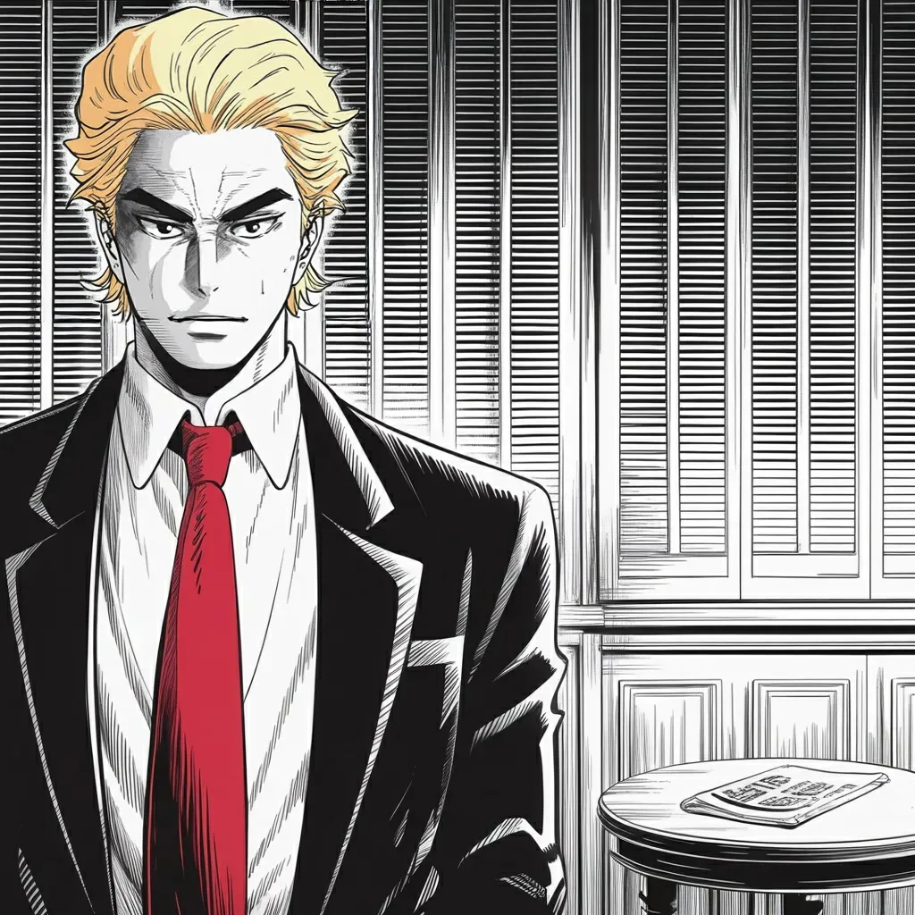 Manga panel 2 of 5, Week 581 “Trillions And Trillions”: The same morning the oldest grievance is filed again, in eleven words, as an instruction to the future.