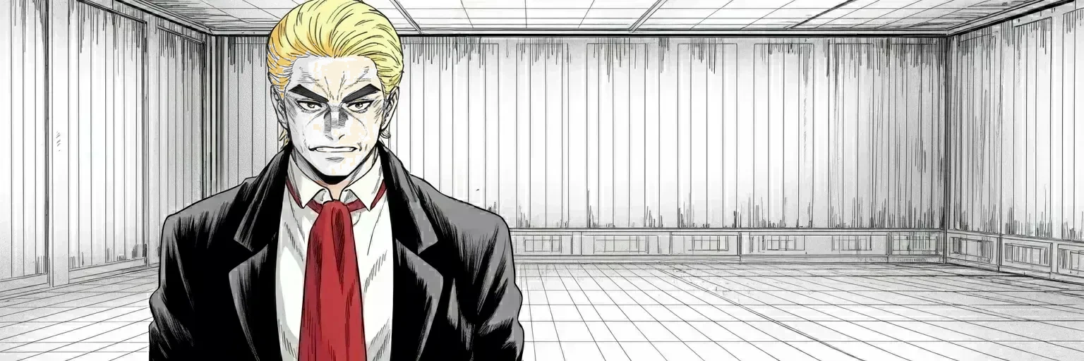 Manga panel 6 of 6, Week 584 “Awoken from the Grave”: Monday the deal from Tuesday is gone: the neighbour has been ripping off the country for years, and the tariffs come back with a date on them.